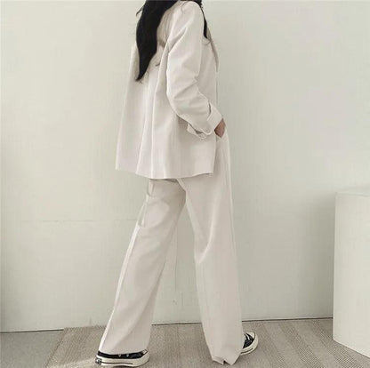 Khaye | Women’s Tailored Suit Set with Long Blazer