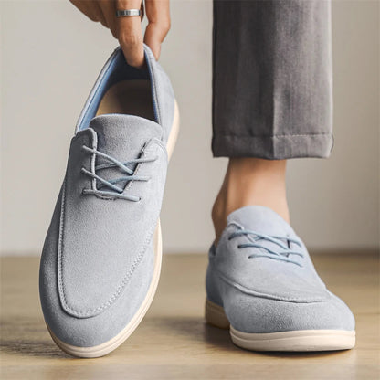 Grant | Men’s Lace-Up Suede Loafers
