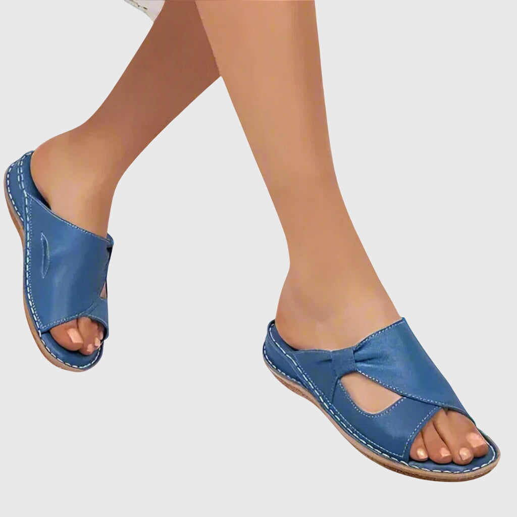 Vesper | Women’s Orthopedic Cutout Slide Sandals