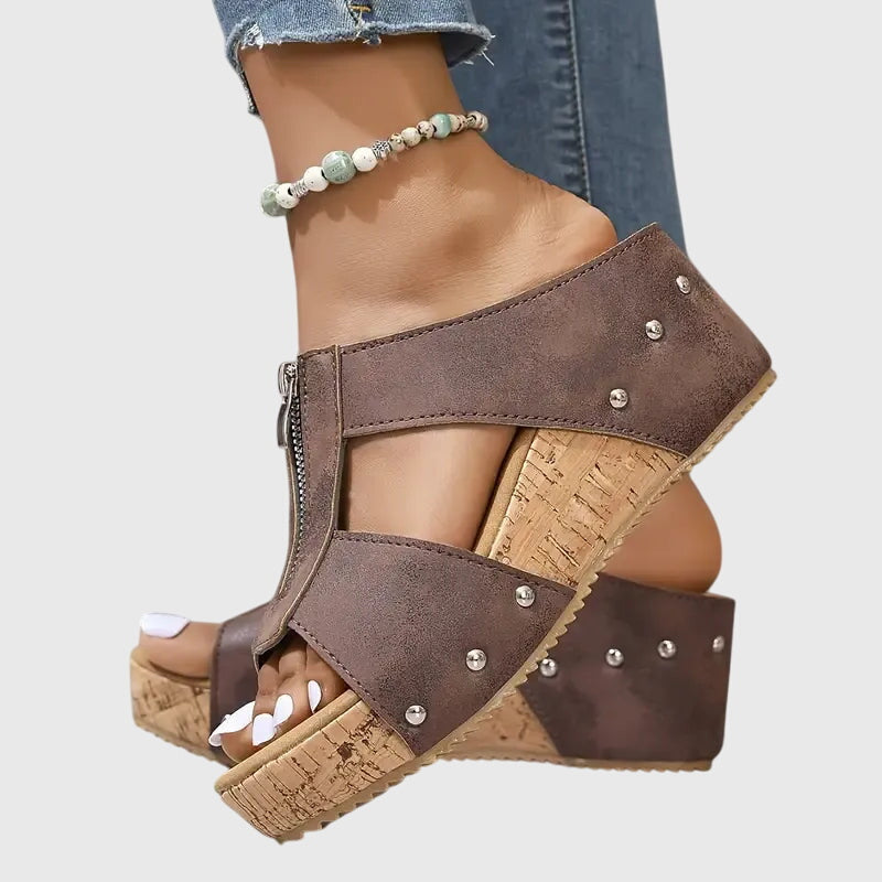 Blythe | Women’s Orthopedic Cutout Wedge Sandals