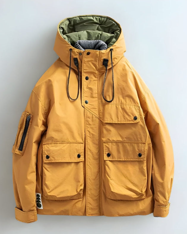 Thomas | Men’s Utility Jacket with Adjustable Hood