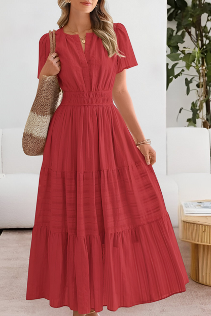 Marisol | Women’s Boho Breeze Tiered Midi Dress