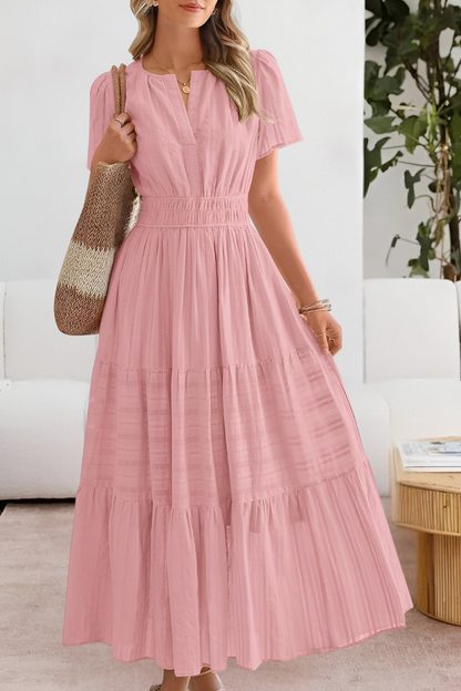 Marisol | Women’s Boho Breeze Tiered Midi Dress