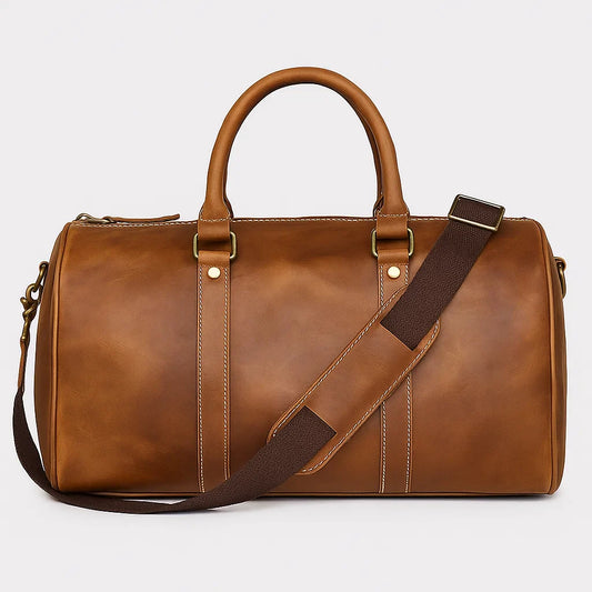 Alméris | Sac de Voyage Vintage Épuré