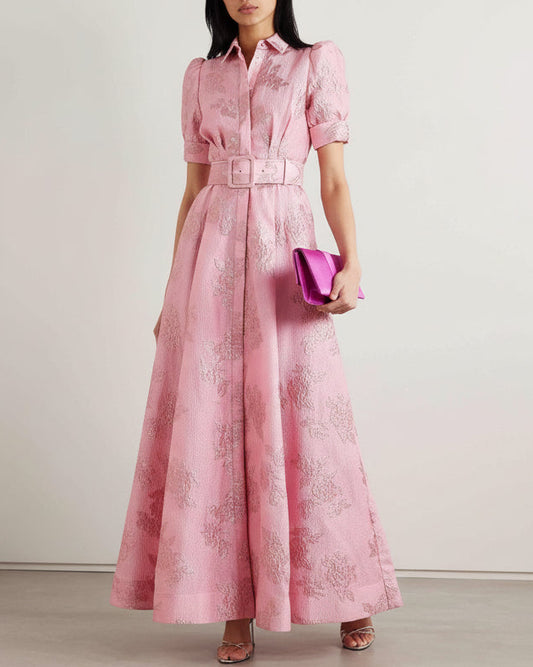 Danica | Women’s Elegant Puff Sleeve Maxi Dress
