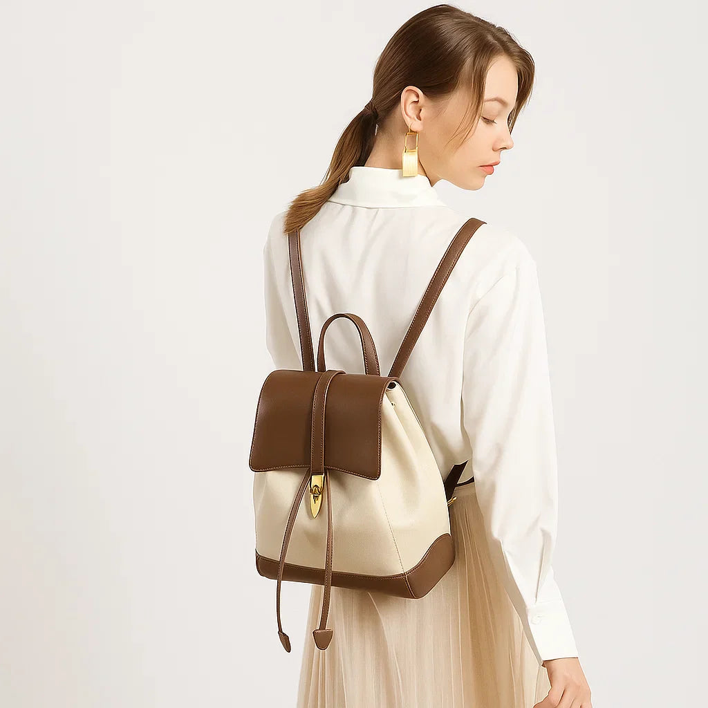 Aurélya | Sac à Dos Élégance Contrastée