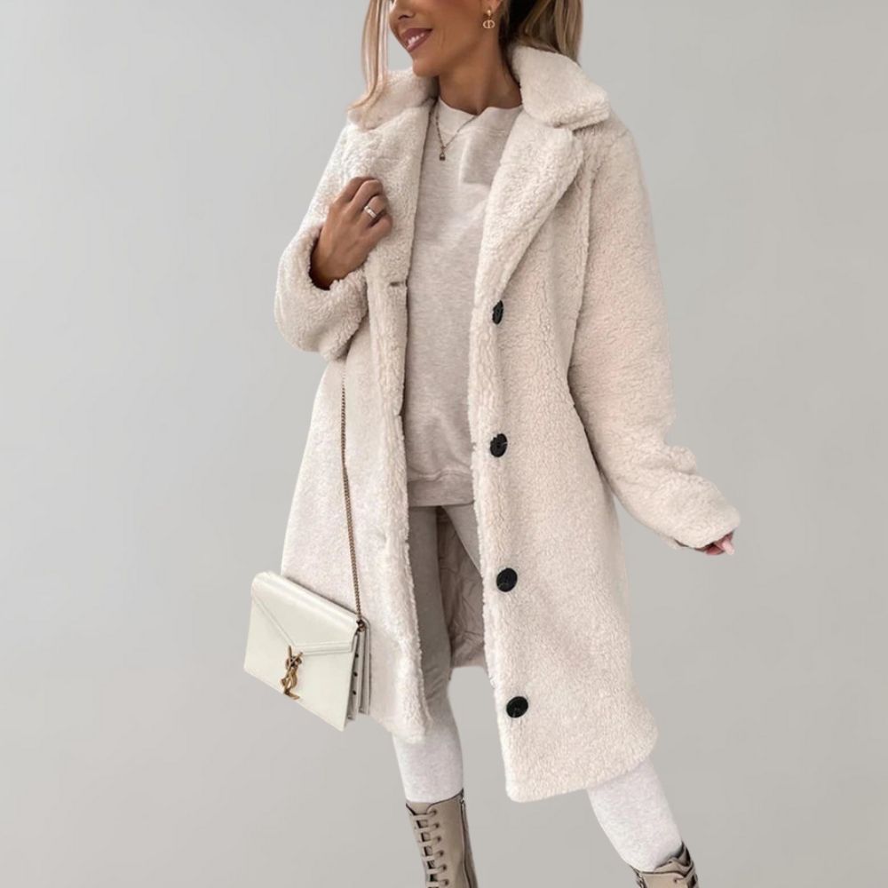 Clarissa | Women’s Fur Trench Winter Coat