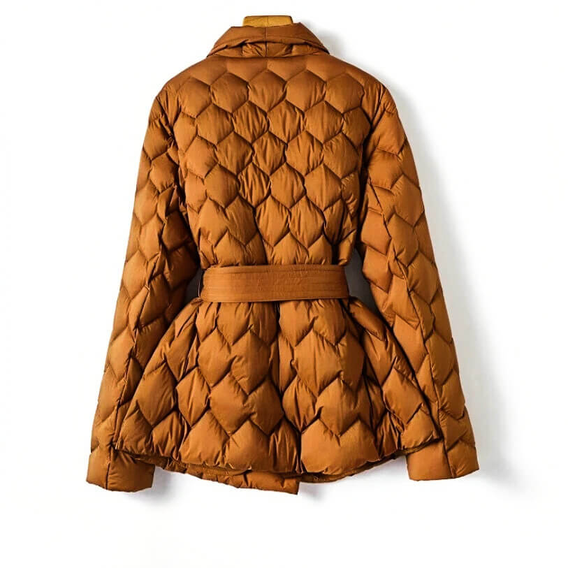 Euphemia | Women’s Quilted Belted Winter Puffer Coat