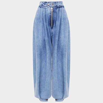 Eudora | Women’s High-Waist Balloon Denim Jeans