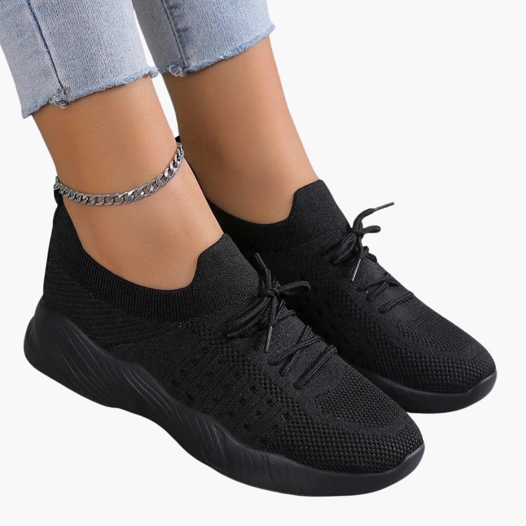 Lisa | Women’s Breathable Mesh Lace-Up Sneakers