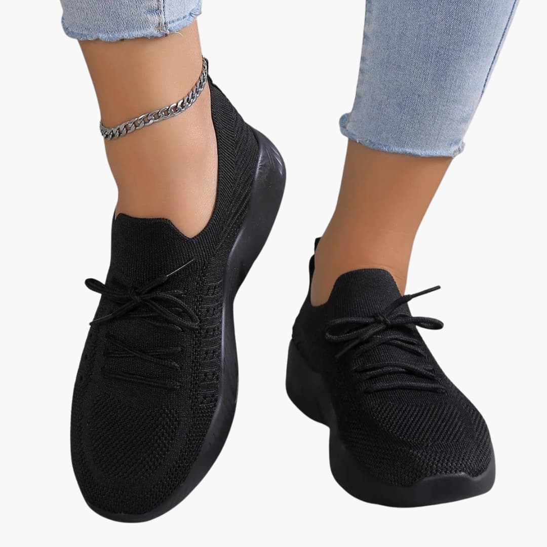 Lisa | Women’s Breathable Mesh Lace-Up Sneakers