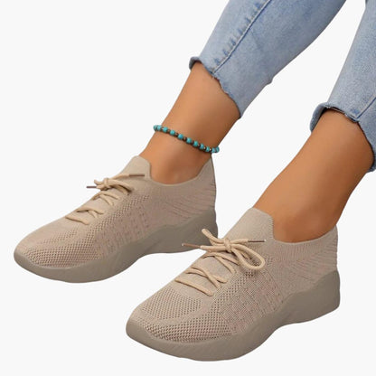 Lisa | Women’s Breathable Mesh Lace-Up Sneakers