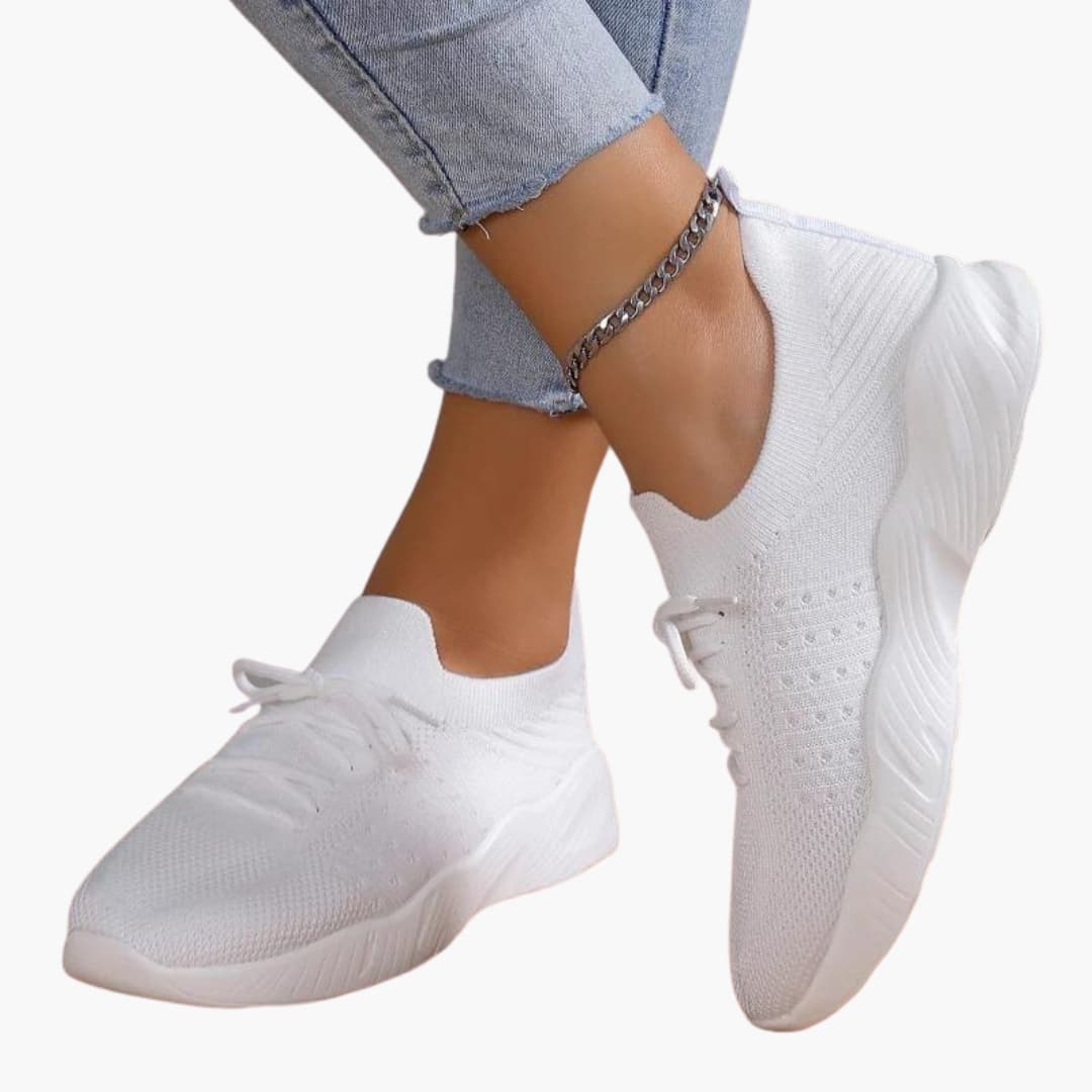 Lisa | Women’s Breathable Mesh Lace-Up Sneakers