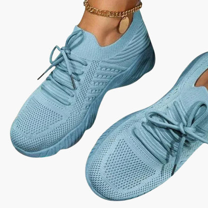Lisa | Women’s Breathable Mesh Lace-Up Sneakers