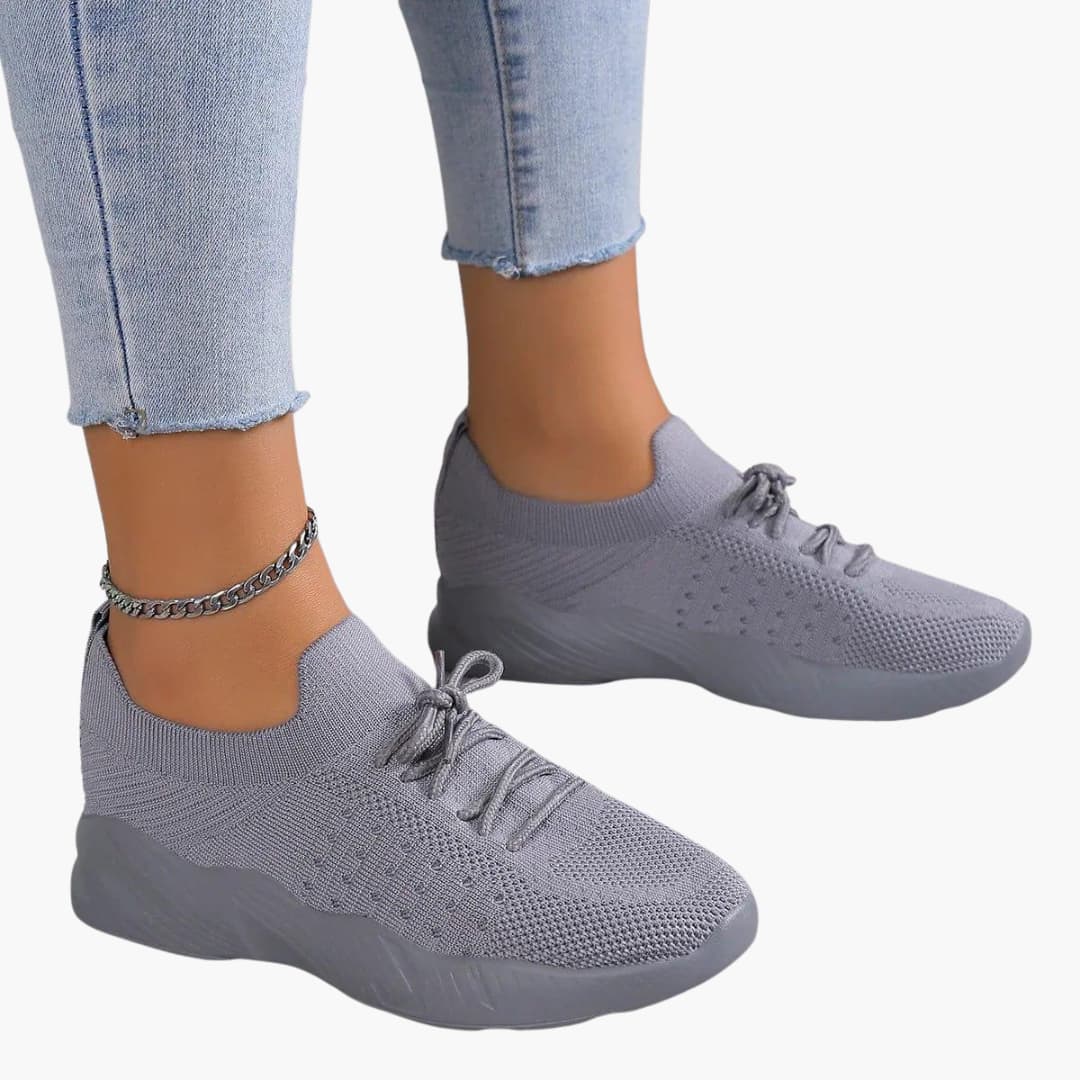 Lisa | Women’s Breathable Mesh Lace-Up Sneakers