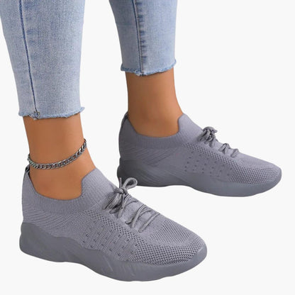Lisa | Women’s Breathable Mesh Lace-Up Sneakers