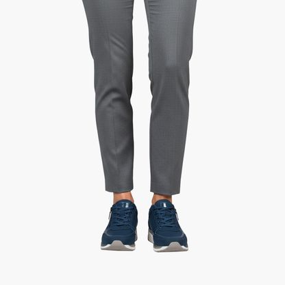 Elowynne | Women’s Side-Zip Lace-Up Sneakers