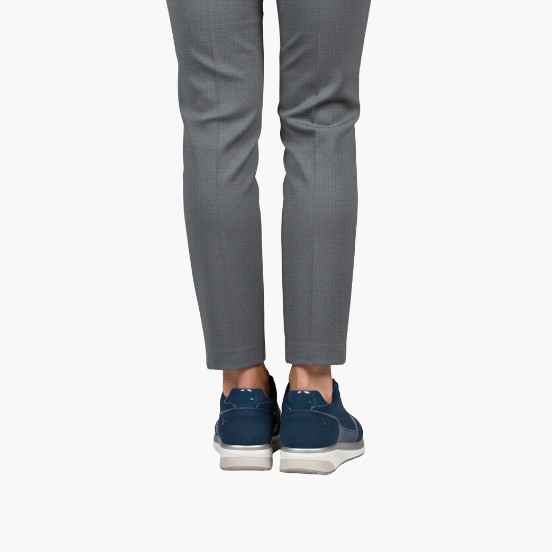 Elowynne | Women’s Side-Zip Lace-Up Sneakers