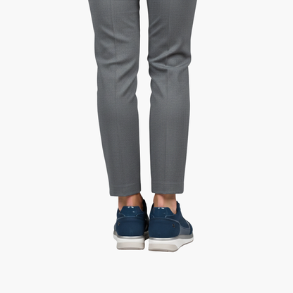 Elowynne | Women’s Side-Zip Lace-Up Sneakers