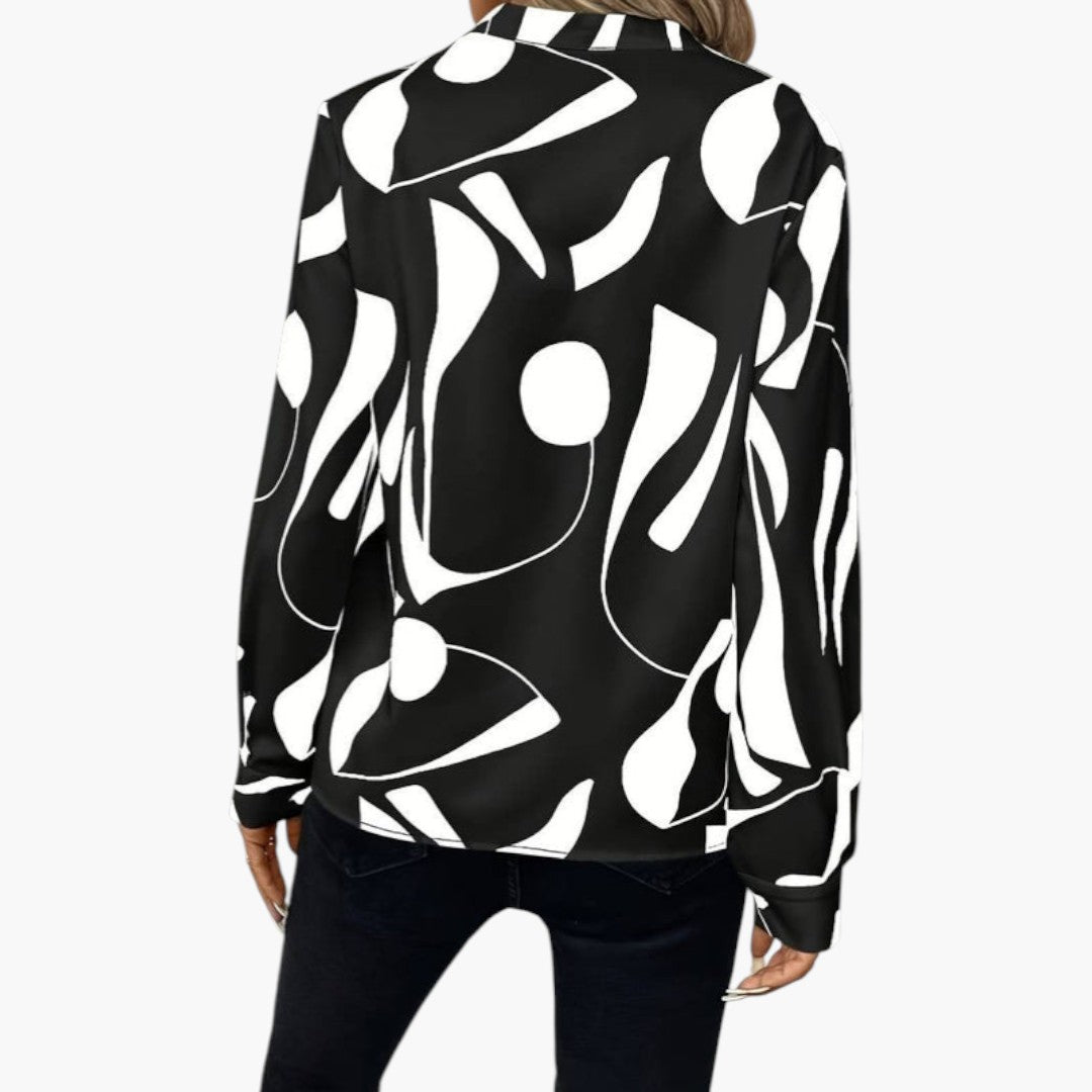Brielle | Women’s V-Neck Long Sleeve Blouse