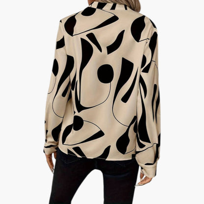 Brielle | Women’s V-Neck Long Sleeve Blouse