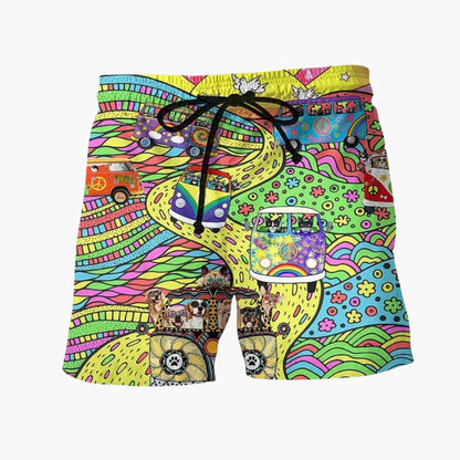 Hudson | Men’s Printed Pattern Swim Shorts