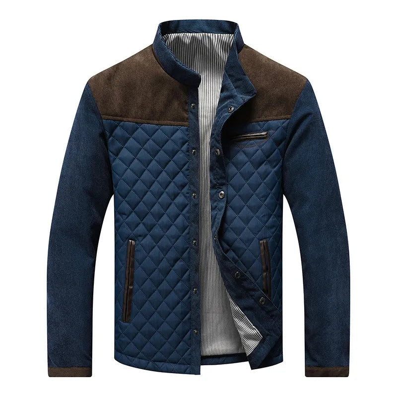 Grant | Men’s Button-Front Jacket with Warm Panels