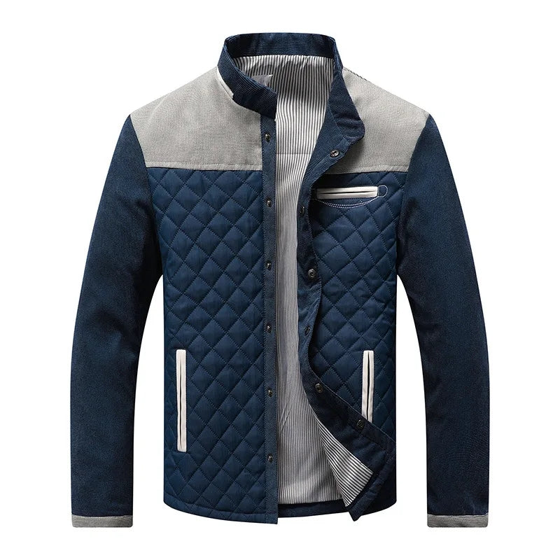 Grant | Men’s Button-Front Jacket with Warm Panels