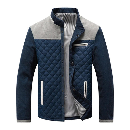 Grant | Men’s Button-Front Jacket with Warm Panels