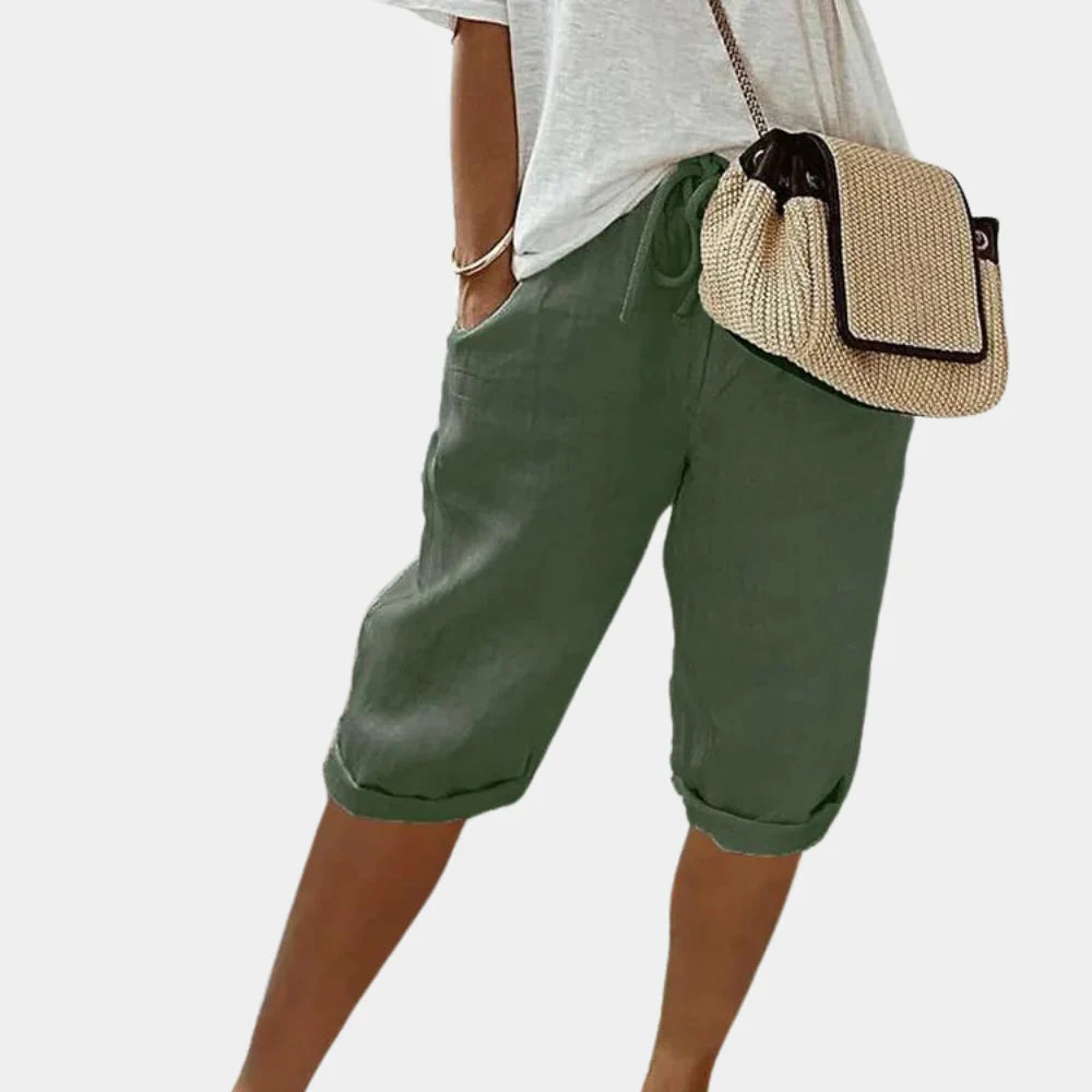 Darcy | Women’s Comfortable Linen-Blend Shorts