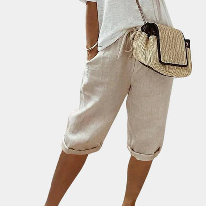 Darcy | Women’s Comfortable Linen-Blend Shorts