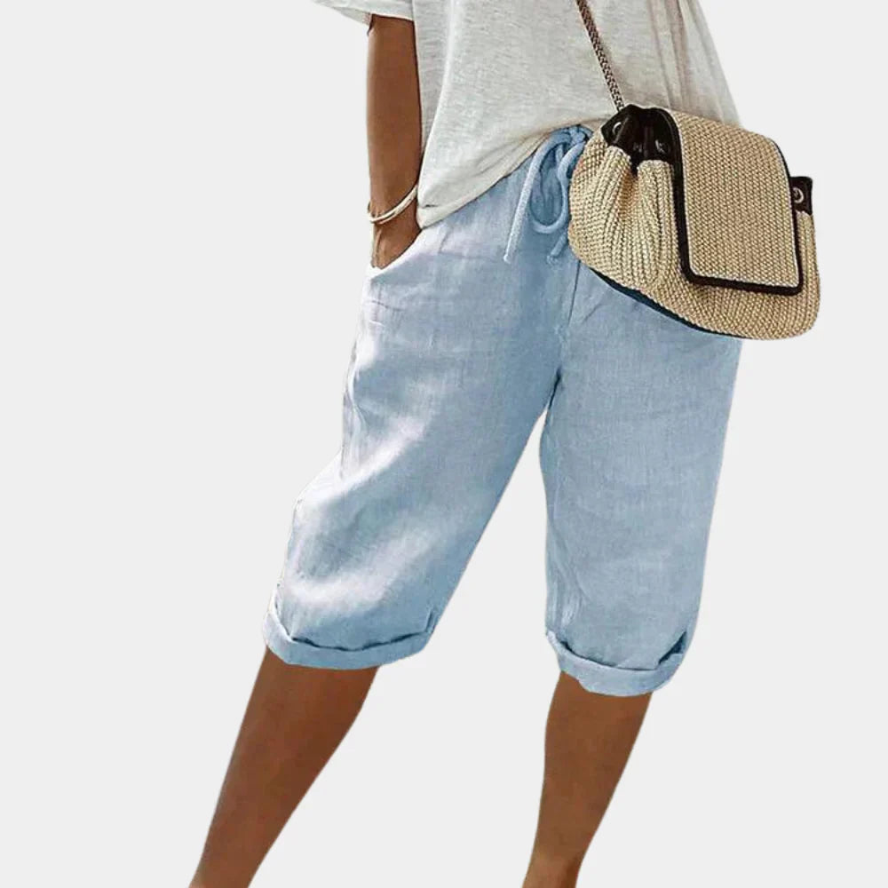 Darcy | Women’s Comfortable Linen-Blend Shorts