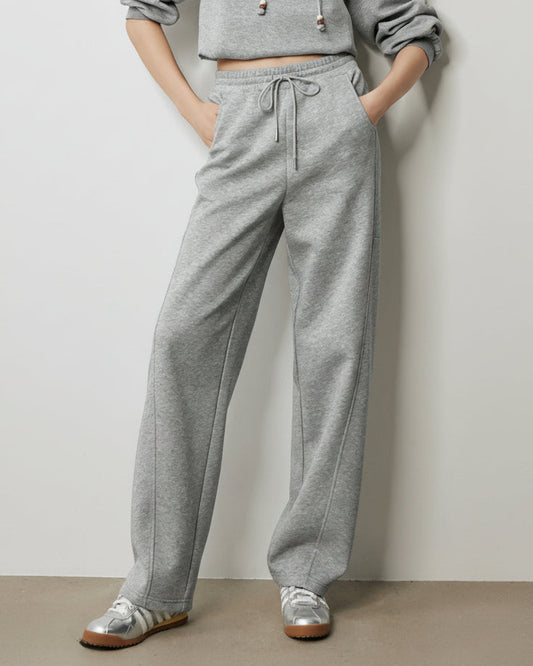 Altheline | Women’s Wide-Leg Joggers with Adjustable Waist Strap