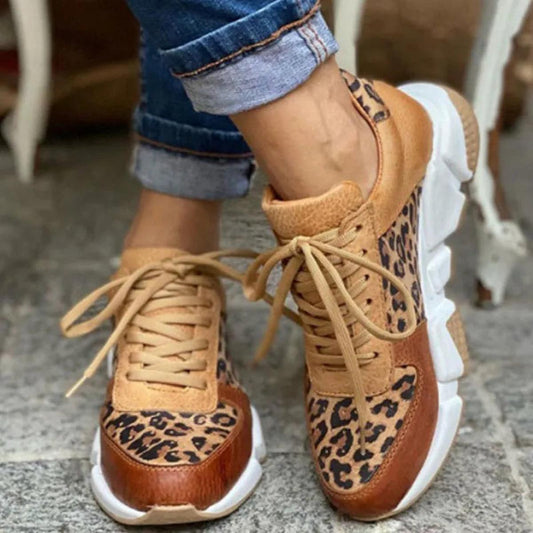 Brynleigh | Women’s Chunky Lace-Up Fashion Sneakers