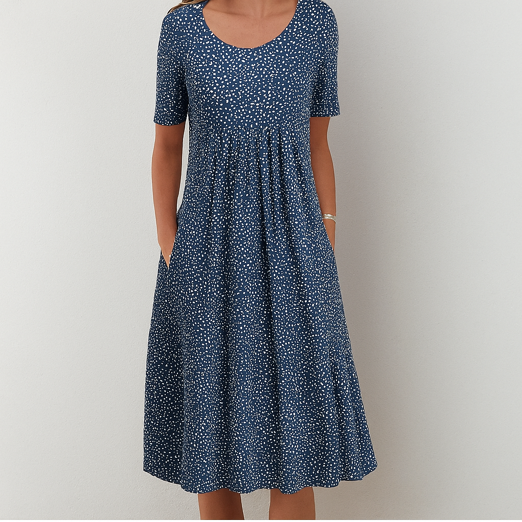 Rosalind | Women’s Vintage Floral Ruffle Spring Dress