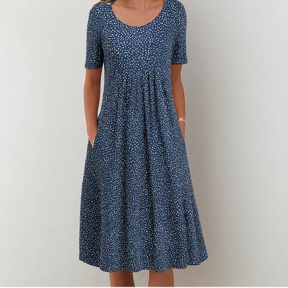 Rosalind | Women’s Vintage Floral Ruffle Spring Dress