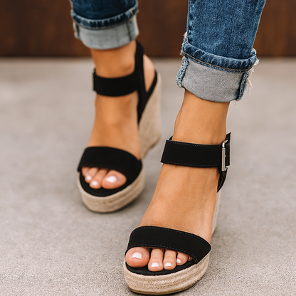 Briella | Women’s Open-Toe Spring Wedge Heel Sandals