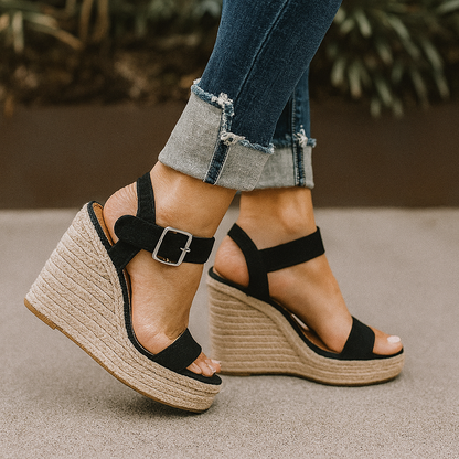 Briella | Women’s Open-Toe Spring Wedge Heel Sandals