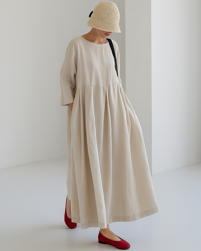 Hollis | Women’s Breathable Maxi Dress with Relaxed Fit