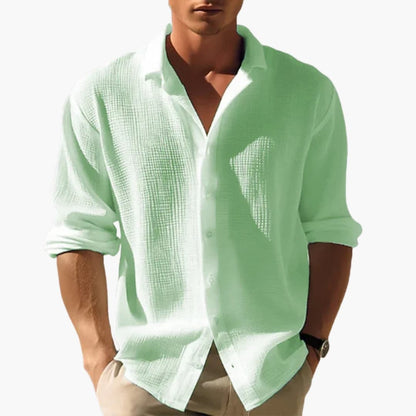Preston | Men’s Long Sleeve Button-Closure Shirt