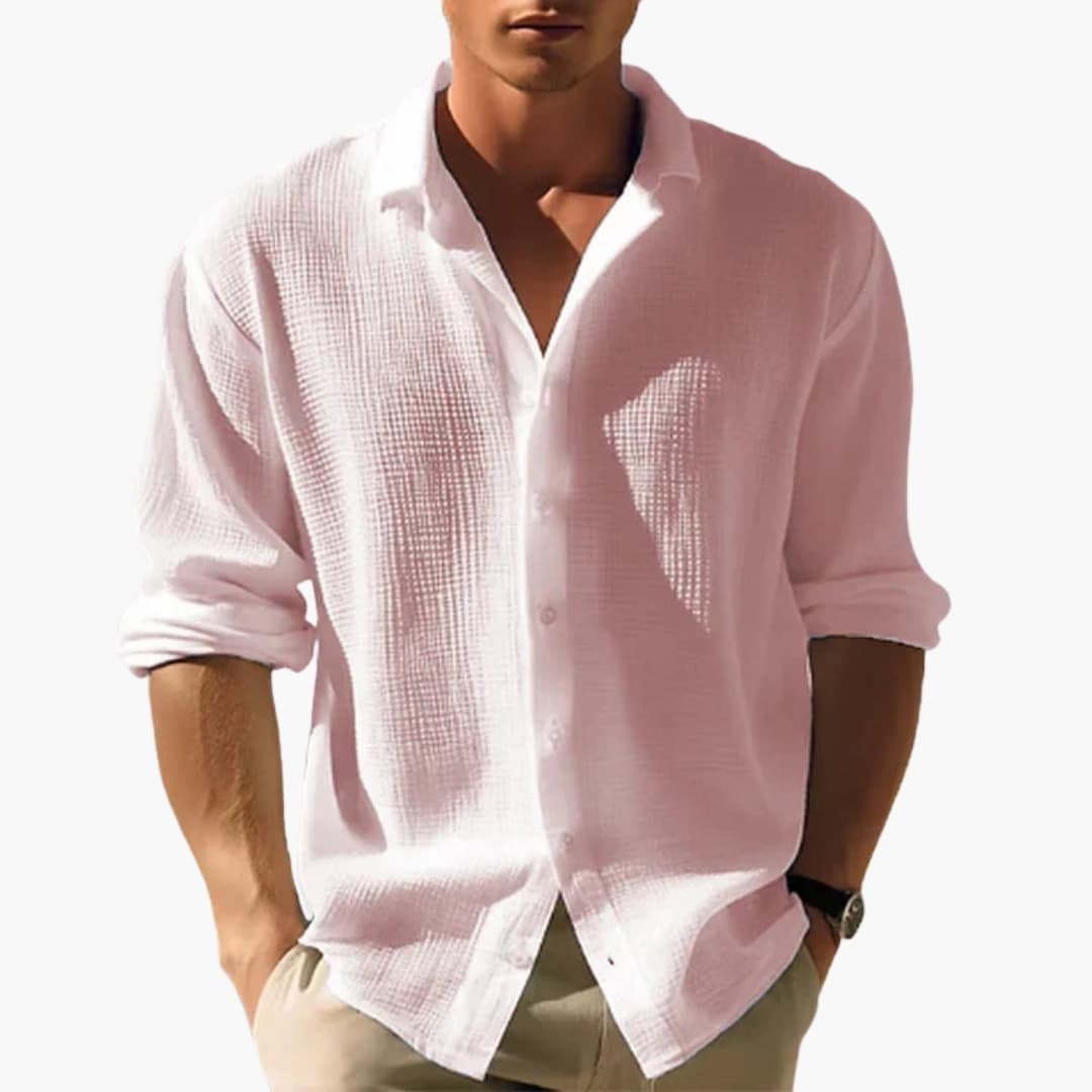 Preston | Men’s Long Sleeve Button-Closure Shirt