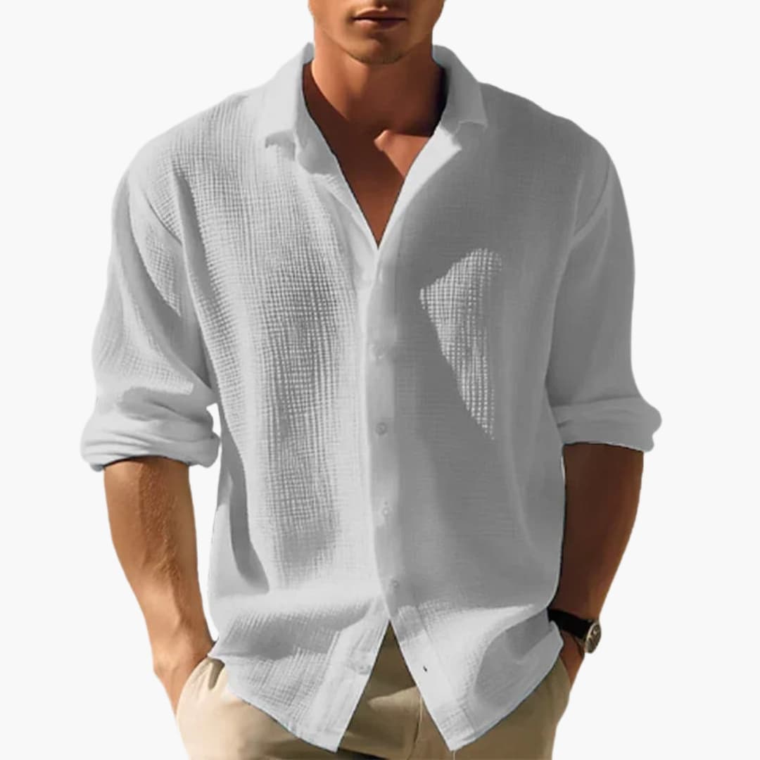 Preston | Men’s Long Sleeve Button-Closure Shirt