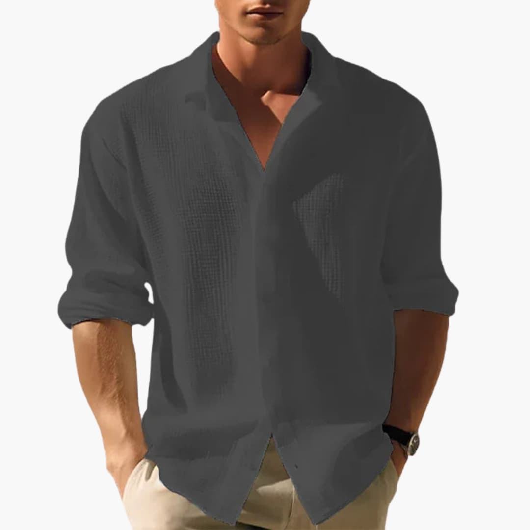 Preston | Men’s Long Sleeve Button-Closure Shirt