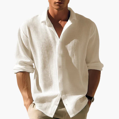 Preston | Men’s Long Sleeve Button-Closure Shirt