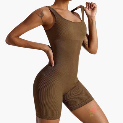 Marlowe | Women’s Sleeveless Sculpting Sports Romper