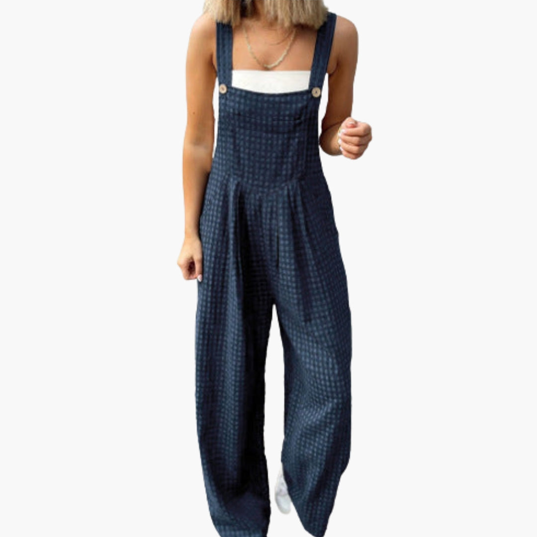 Nere | Women’s Adjustable Strap Wide-Leg Jumpsuit