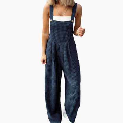 Nere | Women’s Adjustable Strap Wide-Leg Jumpsuit