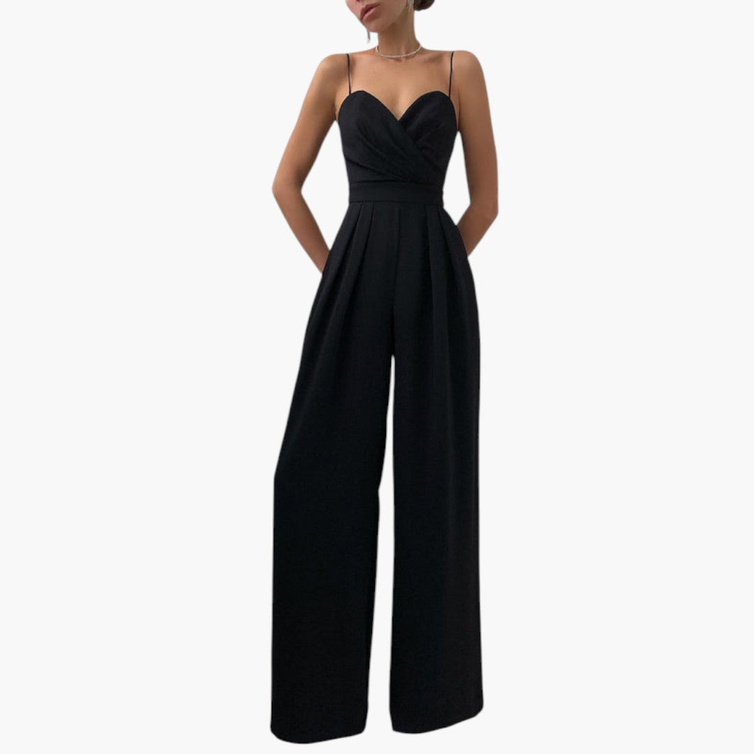 Aurelia | Women’s Thin Strap Straight-Leg Jumpsuit