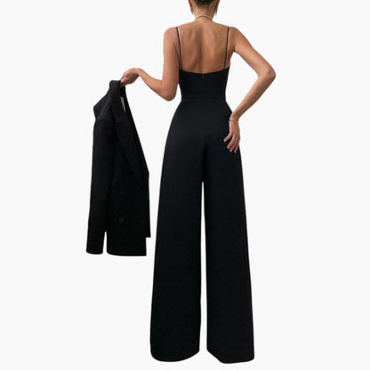 Aurelia | Women’s Thin Strap Straight-Leg Jumpsuit