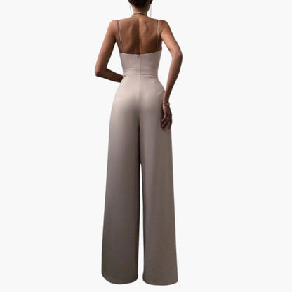 Aurelia | Women’s Thin Strap Straight-Leg Jumpsuit